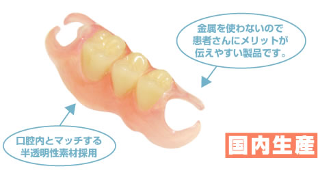 ���o���ƃ}�b�`���锼�������f�ލ̗p�̃m���N���X�v�f���`���[�͍������Y�ł��B